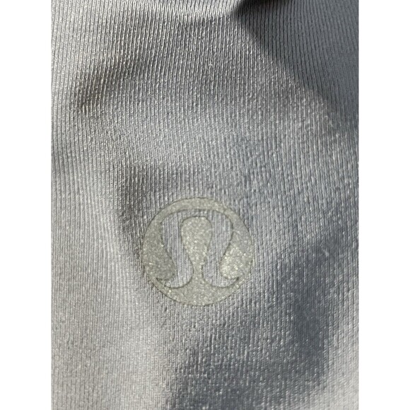 Lululemon Racer Back Tank Top Women's Sm-Med Gray Chevron Athletic Wear Gym - Picture 3 of 6